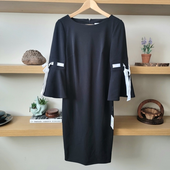 Calvin Klein dress NWT black dress ck - Picture 1 of 4